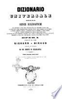 Dizionario universale delle scienze ecclesiastiche che comprende la storia della religione ... opera compilata dai padri Richard e Giraud