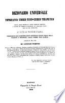 Dizionario universale topografico storico fisico-chimico terapeutico