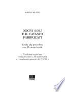 Docfa 4.00.3 e il catasto fabbricati