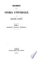 Documenti alla storia universale