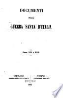 Documenti della guerra santa d'Italia