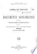 Documenti diplomatici relativi alla sospensione della giurisdizione consolare italiana in Tunisia (1882-84)