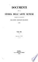 Documenti per la storia dell'arte senese: Secolo XVI