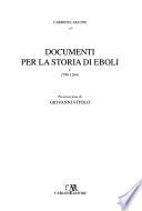 Documenti per la storia di Eboli