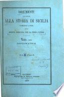 Documenti per servire alla Storia di Sicilia