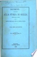 Documenti per servire alla storia di Sicilia