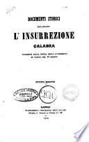 Documenti storici riguardanti l'insurrezione calabra preceduti dalla storia degli avvenimenti di Napoli del 15 maggio