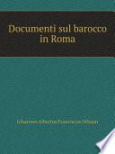 Documenti sul barocco in Roma