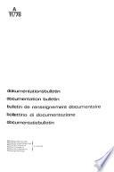 Dokumentationsbulletin