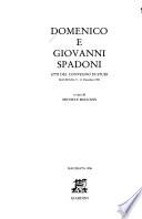 Domenico e Giovanni Spadoni