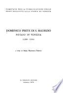 Domenico prete di S. Maurizio
