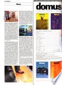 Domus, monthly review of architecture interiors design art