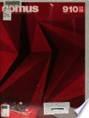Domus, monthly review of architecture interiors design art