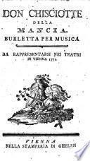 Don Chisciotte della Mancia