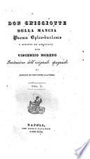 Don Chisciotte della Mancia. Poema epico-burlesco ... Imitazione dell'originale spagnuolo de Michele de Cervantes Saavedra