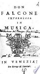 Don Falcone intermezzo in musica