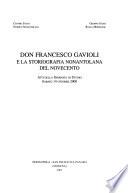 Don Francesco Gavioli e la storiografia nonantolana del Novecento