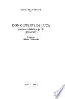 Don Giuseppe De Luca