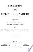 Donizetti's Opera L'elisire D'amore