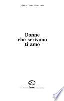 Donne che scrivono ti amo
