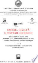 Donne, civiltà e sistemi giuridici-Femmes, civilisation et systemes juridiques