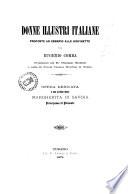 Donne illustri italiane proposte ad esempio alle giovinette da Eugenio Comba
