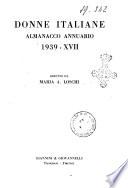 Donne italiane almanacco annuario