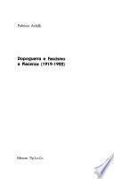 Dopoguerra e fascismo a Piacenza, 1919-1922