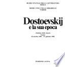 Dostoevskij e la sua epoca