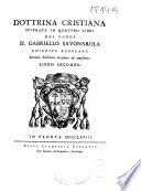 Dottrina cristiana spiegata in quattro libri
