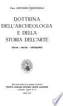 Dottrina dell'archeologia e della storia dell'arte