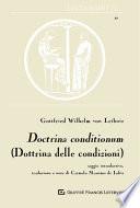 Dottrina delle condizioni (Doctrina conditionum)
