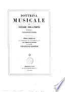 Dottrina musicale esposta in sei ragionamenti Scientifici