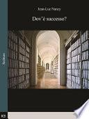 Dov'è successo?