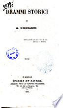 Drammi storici trilogia di G. Ricciardi
