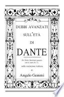 Dubbi avanzati sull'età di Dante nella traduzione italiana di Angelo Gemmi