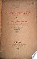 Due conferenze