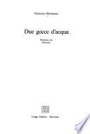 Due gocce d'acqua
