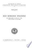 Due romanzi spagnoli