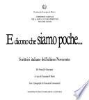 E dicono che siamo poche--
