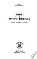 Ebrei e Mitteleuropa