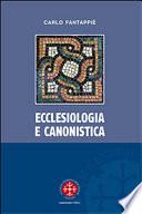 Ecclesiologia e canonistica