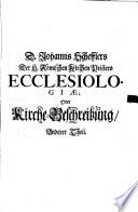 Ecclesiologia