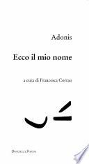 Ecco il mio nome. Testo arabo a fronte