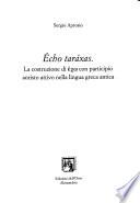 Écho taráxas