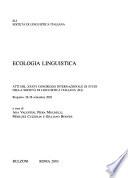 Ecologia linguistica