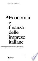 Economia e finanza delle imprese italiane