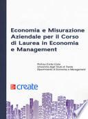 Economia e misurazione aziendale per il corso di Laurea in Economia e Management