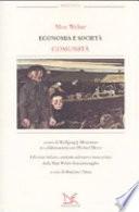 Economia e società. Comunità