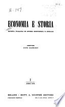Economia e storia